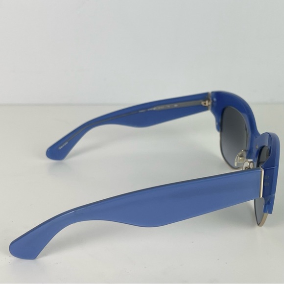 KATE SPADE BLUE CAT-EYE SUNGLASSES - Picture 9 of 14